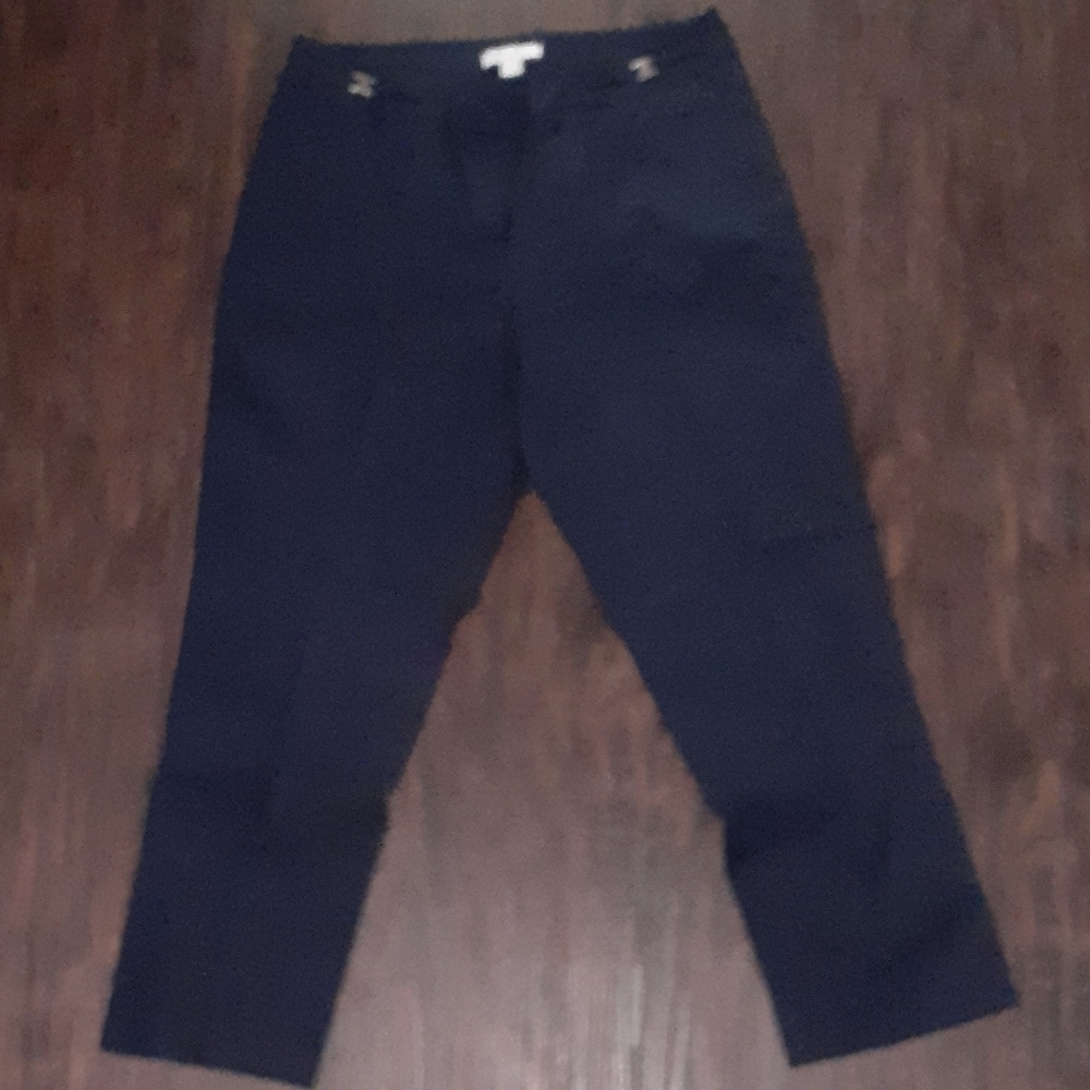 Navy blue capri
